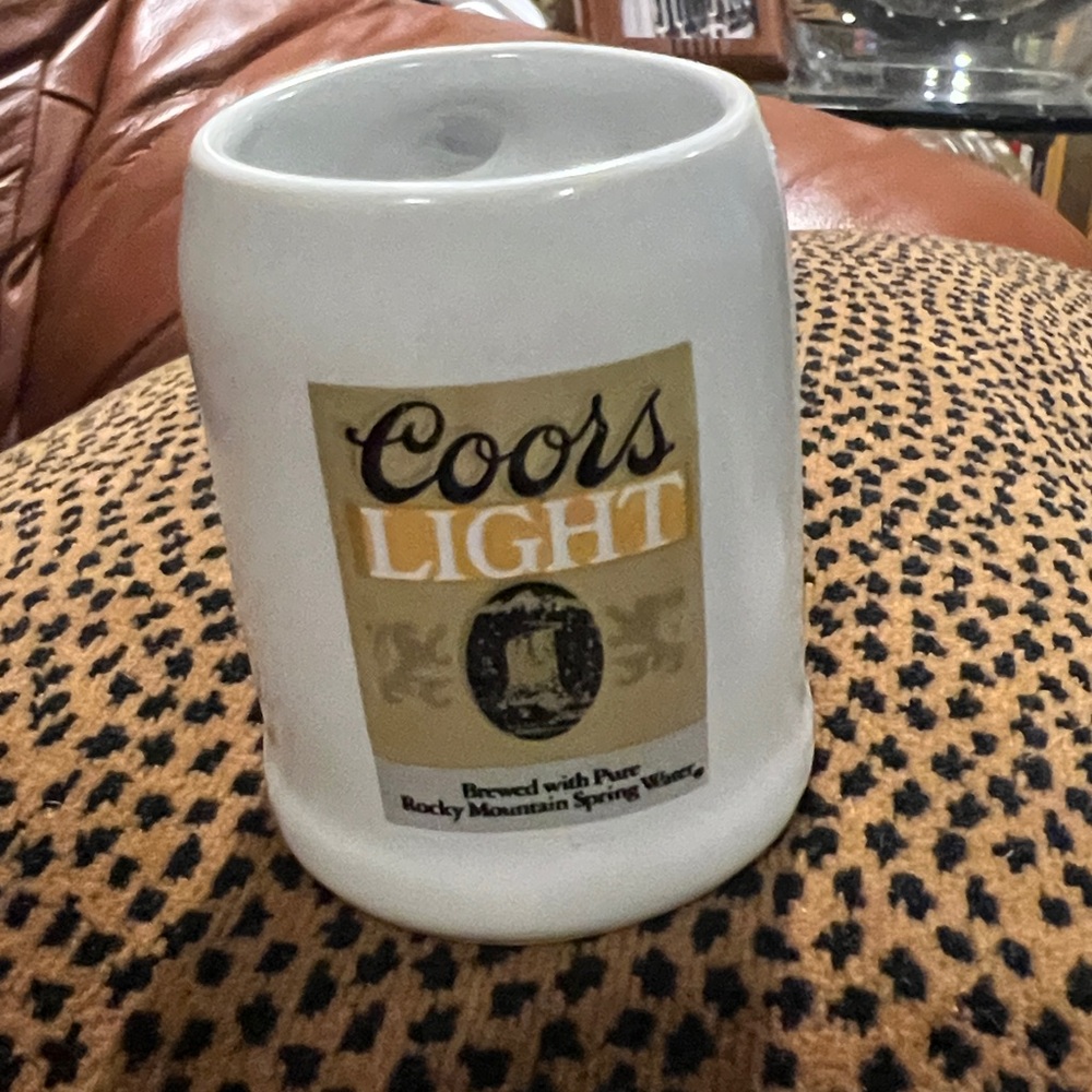 Coors Light Ceramic Shot Glass